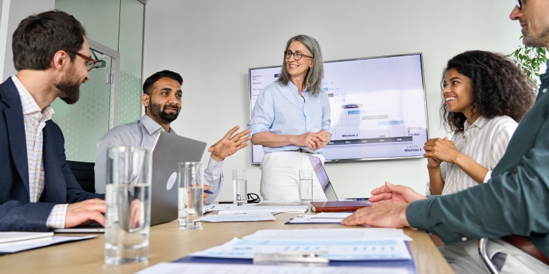 senior manager with an ILM certification 