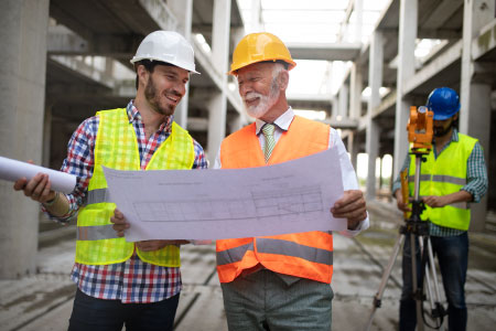 two managers with an SMSTS qualification
