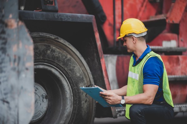 Health & Safety Manager on a construction site