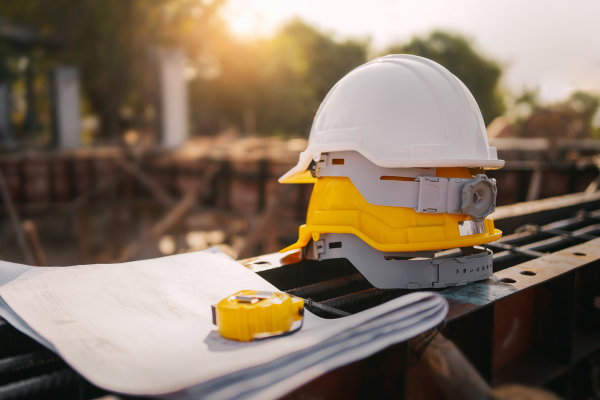 construction helmets