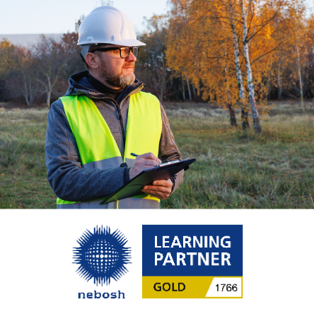 Manager carrying out an outdoor inspection for environmental awareness and compliance